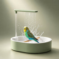 Bird Bath with Gentle Shower Fountain | RainRoost