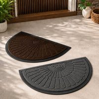 Half Moon Rubber Doormat | MudCrest