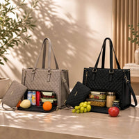 Insulated Lunch Tote with Laptop Compartment | Thermivana