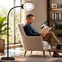LED Magnifying Floor Lamp | Magnilux