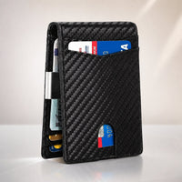 Men's Slim RFID Wallet with Money Clip | Cipherion