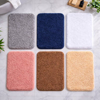 Non Slip Bath Mat | Microfibre Bathroom Mat | Plush Shag Bath Rug | Plushara