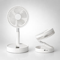Portable Rechargeable Desk Fan | BreezePivot