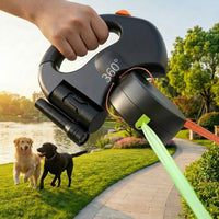 Retractable Double Dog Leash | Dual Dog Lead with LED Light | DuoLume