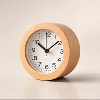Silent Wooden Alarm Clock | Beechtime
