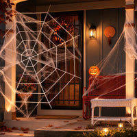 Stretchable Spider Web Halloween Decoration