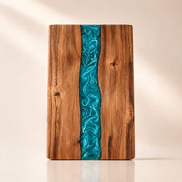 Turquoise Resin Charcuterie Board | Turqueflow