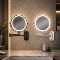 Wall Mounted LED Makeup Mirror | Luminique