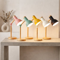 Wooden Desk Lamp | Adjustable & Modern Table Lamp | Timberline